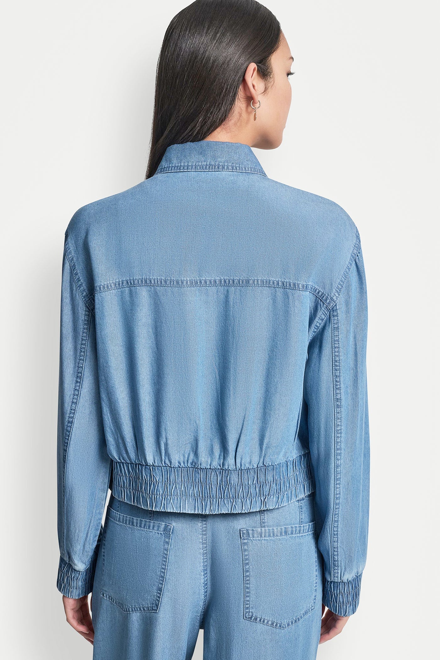 TENCEL BOMBER JACKET