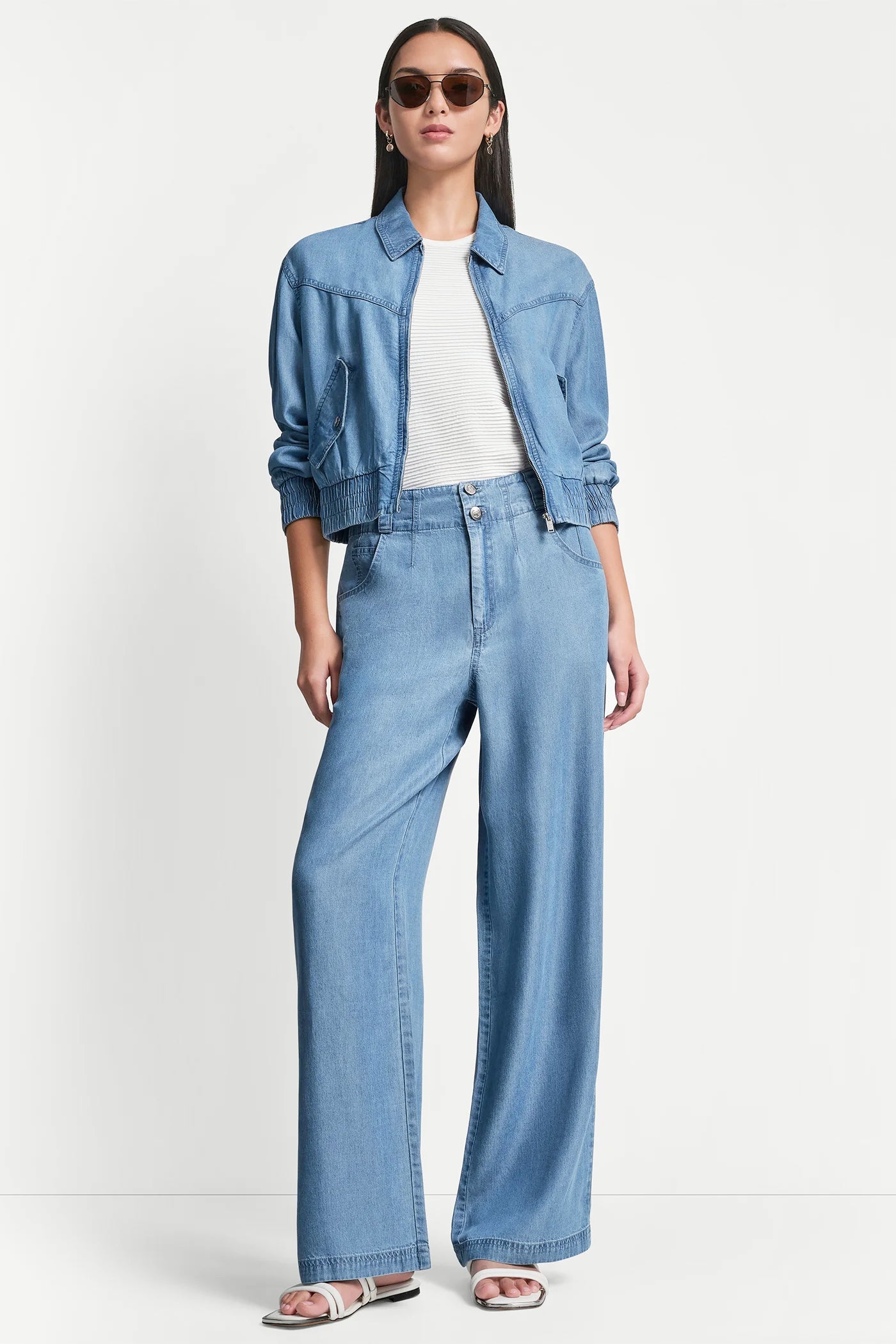 TENCEL BOMBER JACKET