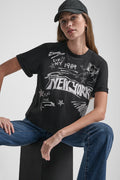 1989 NOTEBOOK SCRIBBLE GRAPHIC TEE