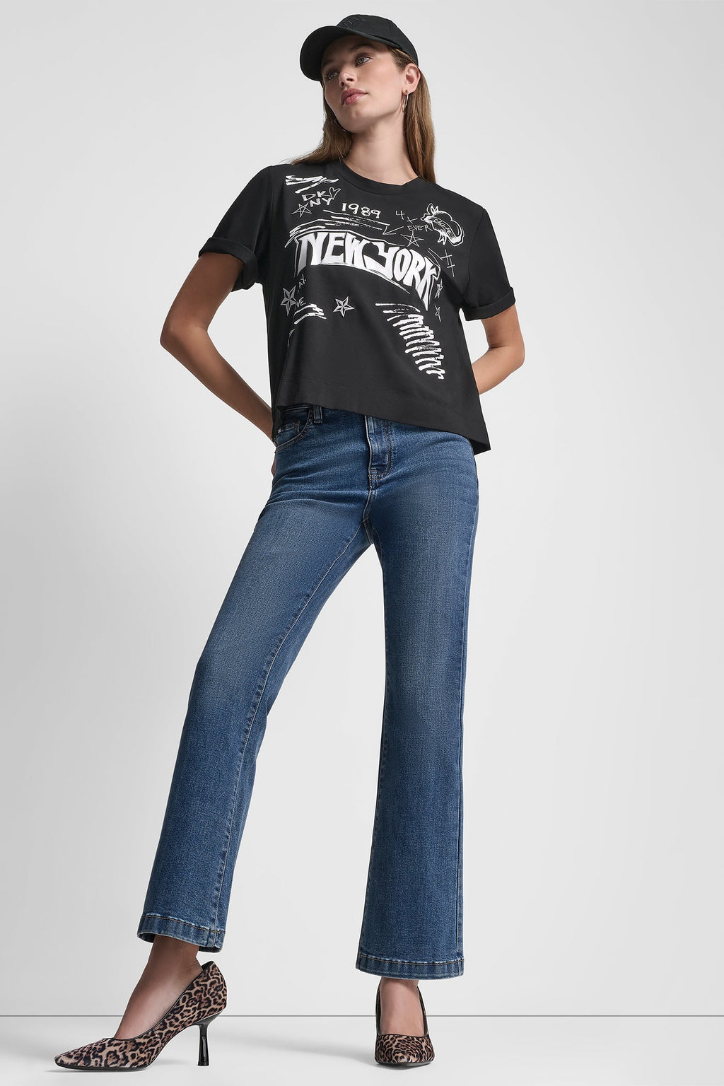 1989 NOTEBOOK SCRIBBLE GRAPHIC TEE