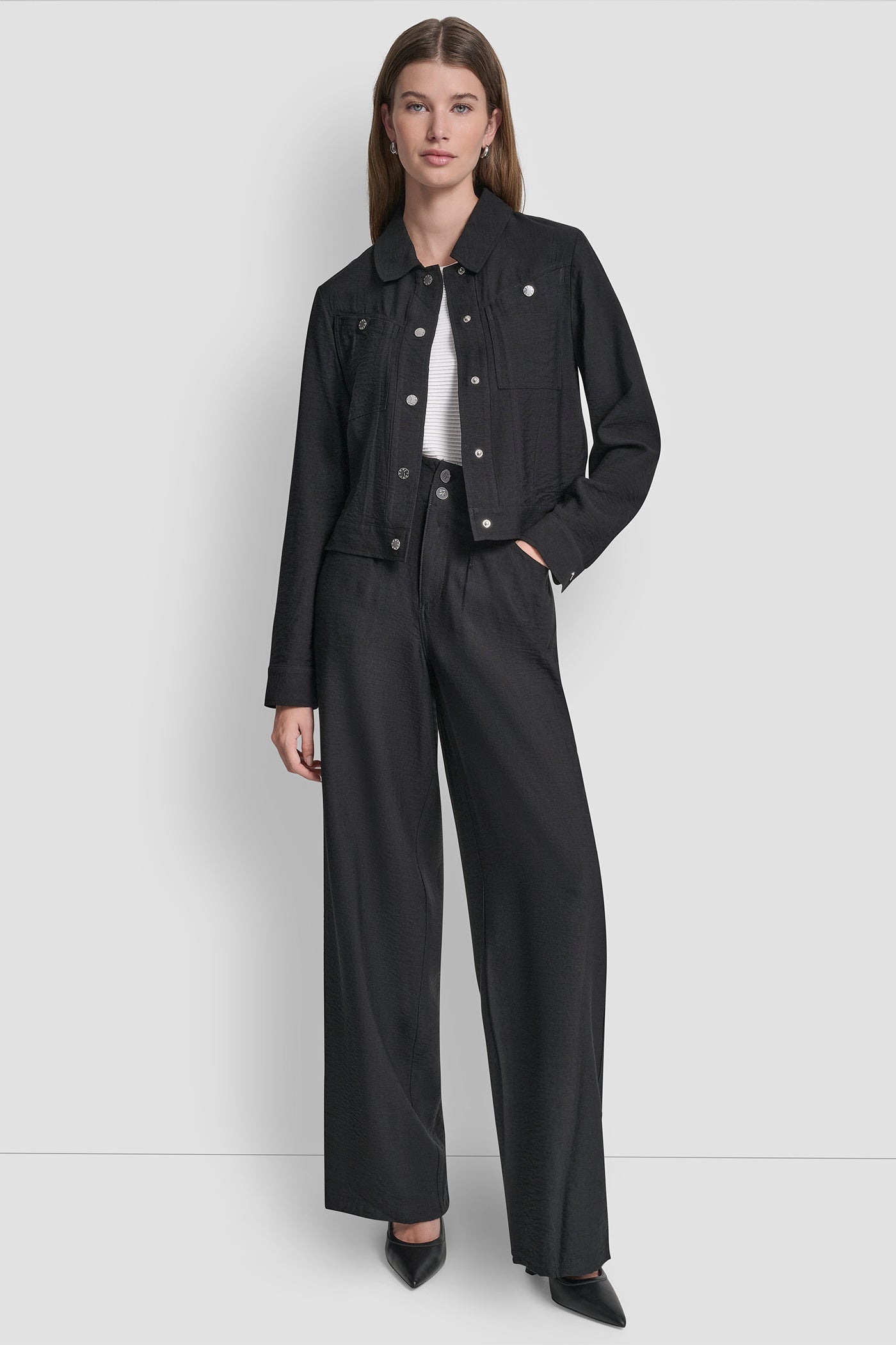 CROPPED TRUCKER JACKET