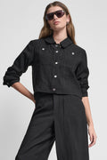 CROPPED TRUCKER JACKET