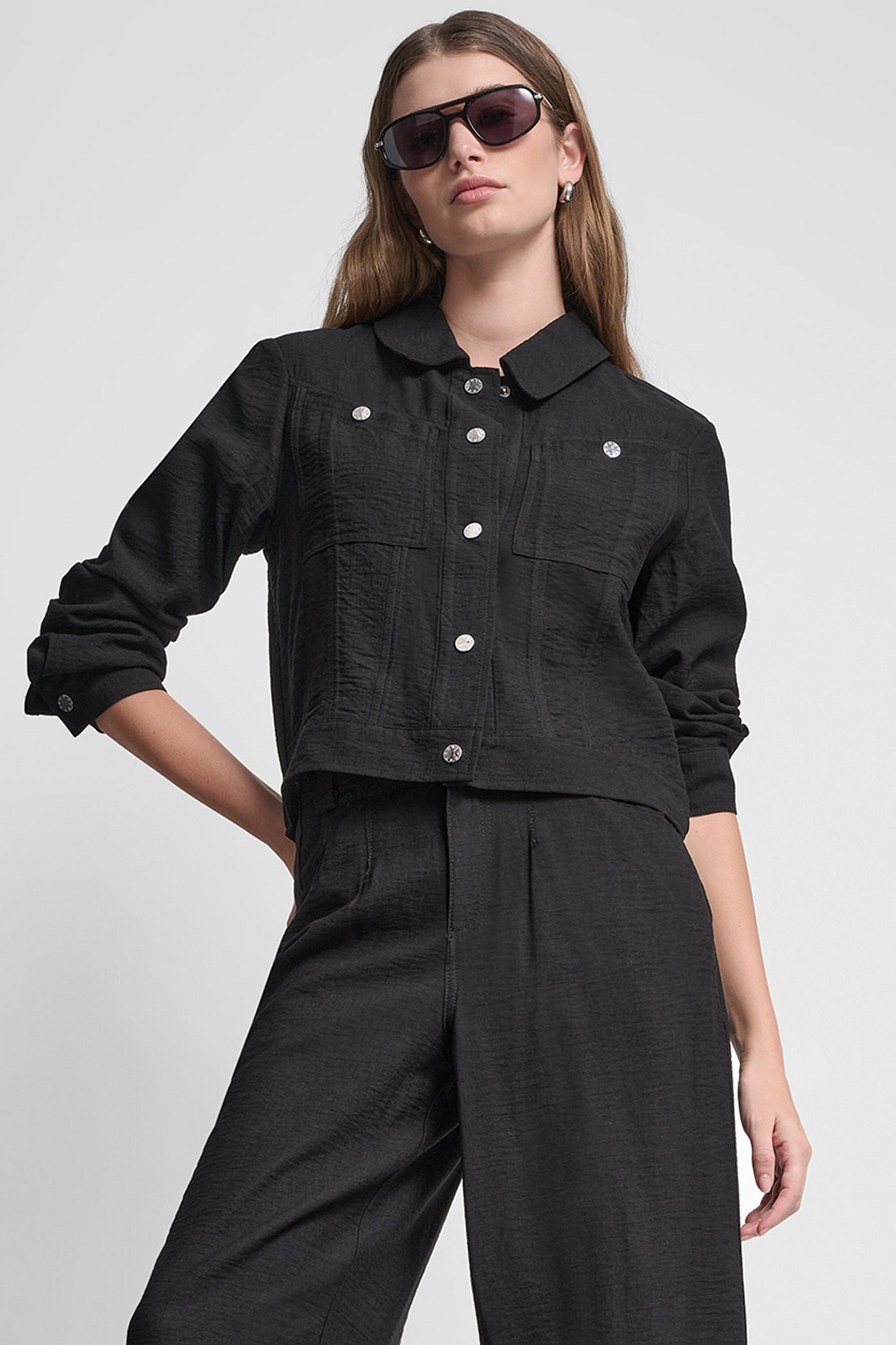 CROPPED TRUCKER JACKET