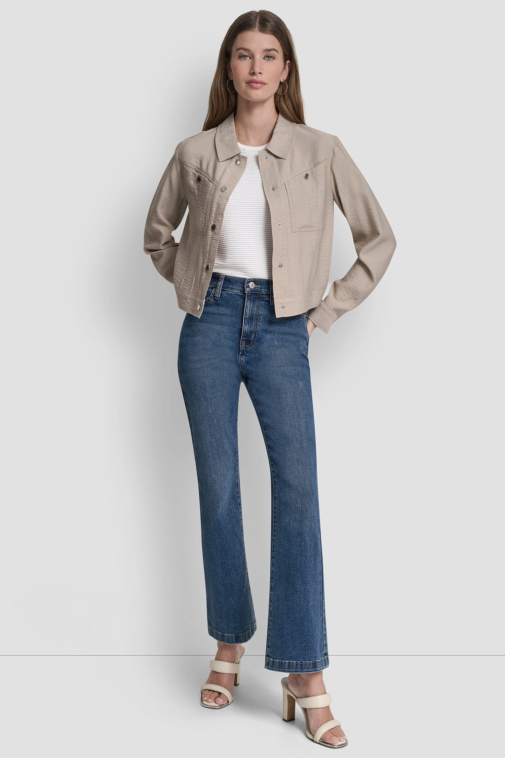 CROPPED TRUCKER JACKET