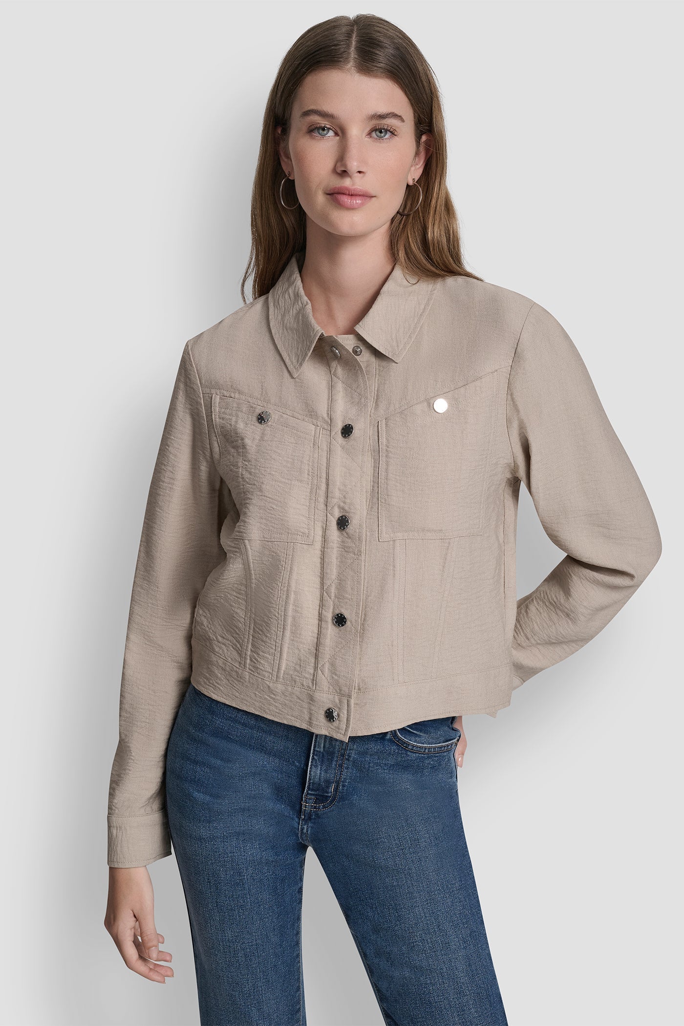 CROPPED TRUCKER JACKET