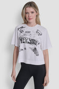 1989 NOTEBOOK SCRIBBLE GRAPHIC TEE
