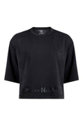 DKNY X YANKEES CROPPED TEE