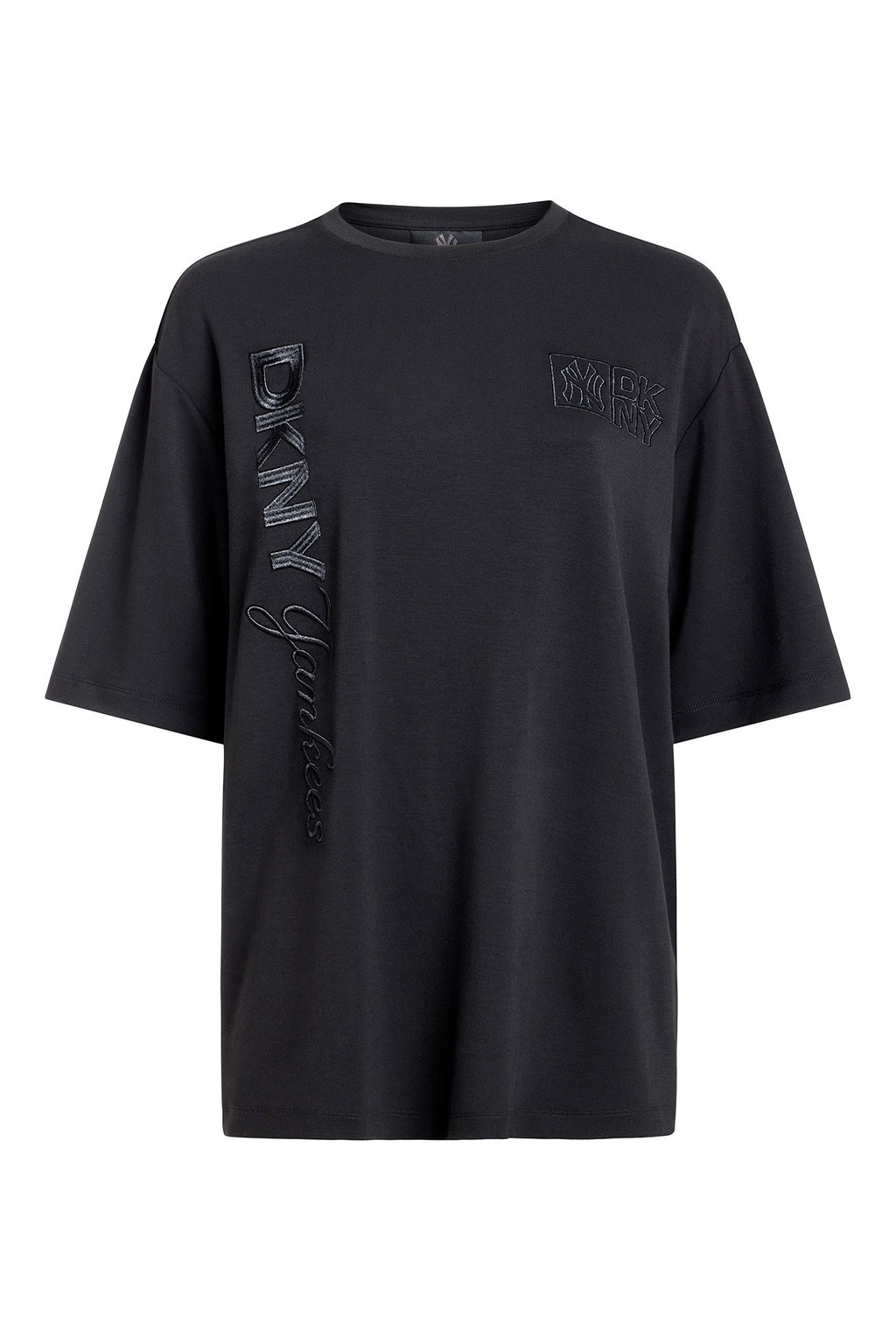 DKNY X YANKEES SHORT-SLEEVE EMBOSSED TEE