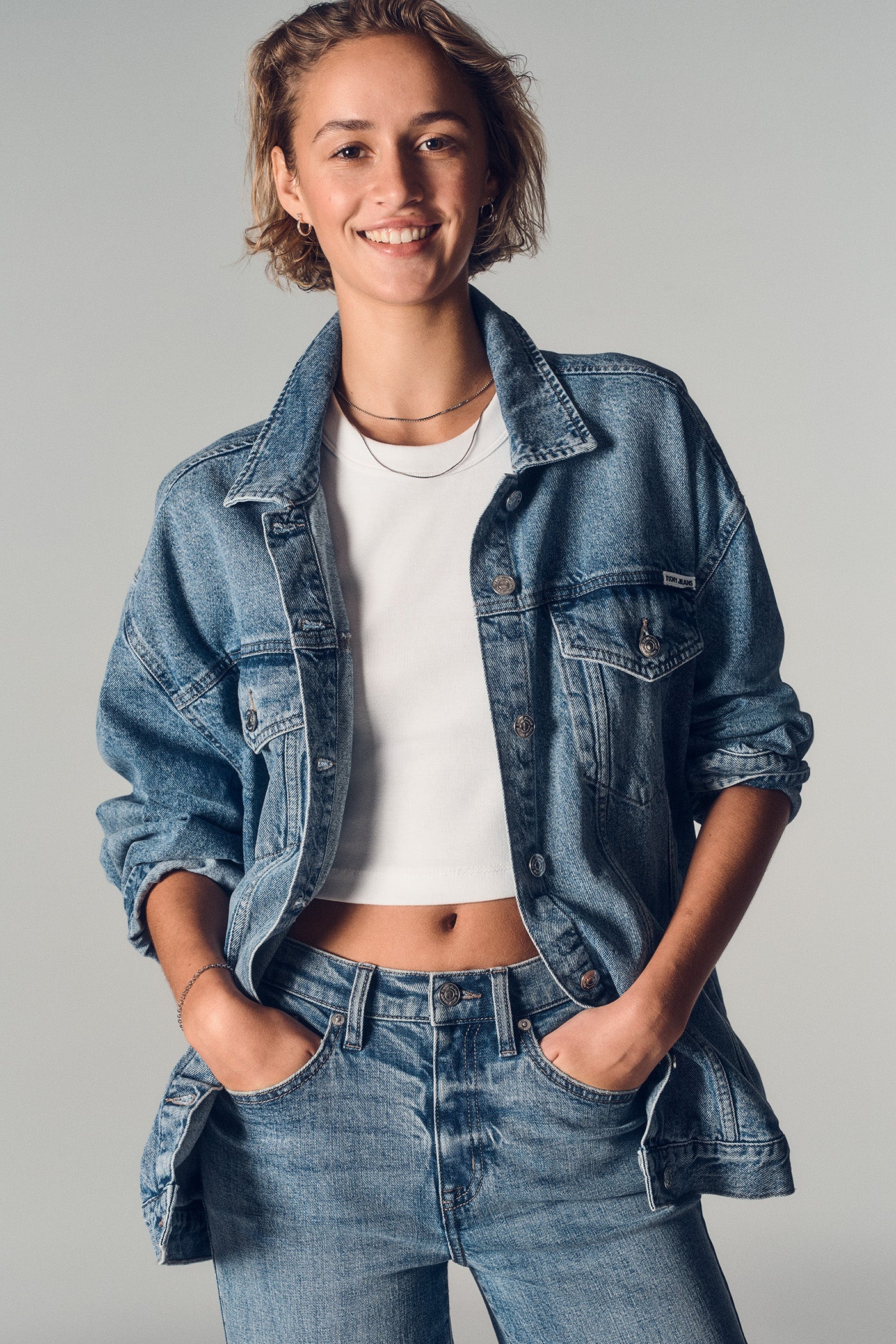 OVERSIZED TRUCKER JACKET