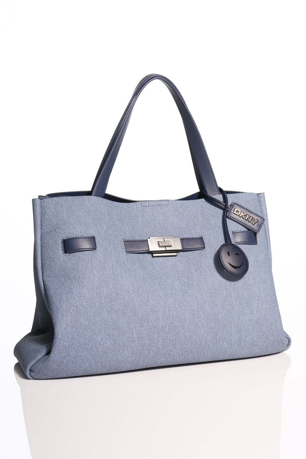BRYAR DENIM LARGE SATCHEL