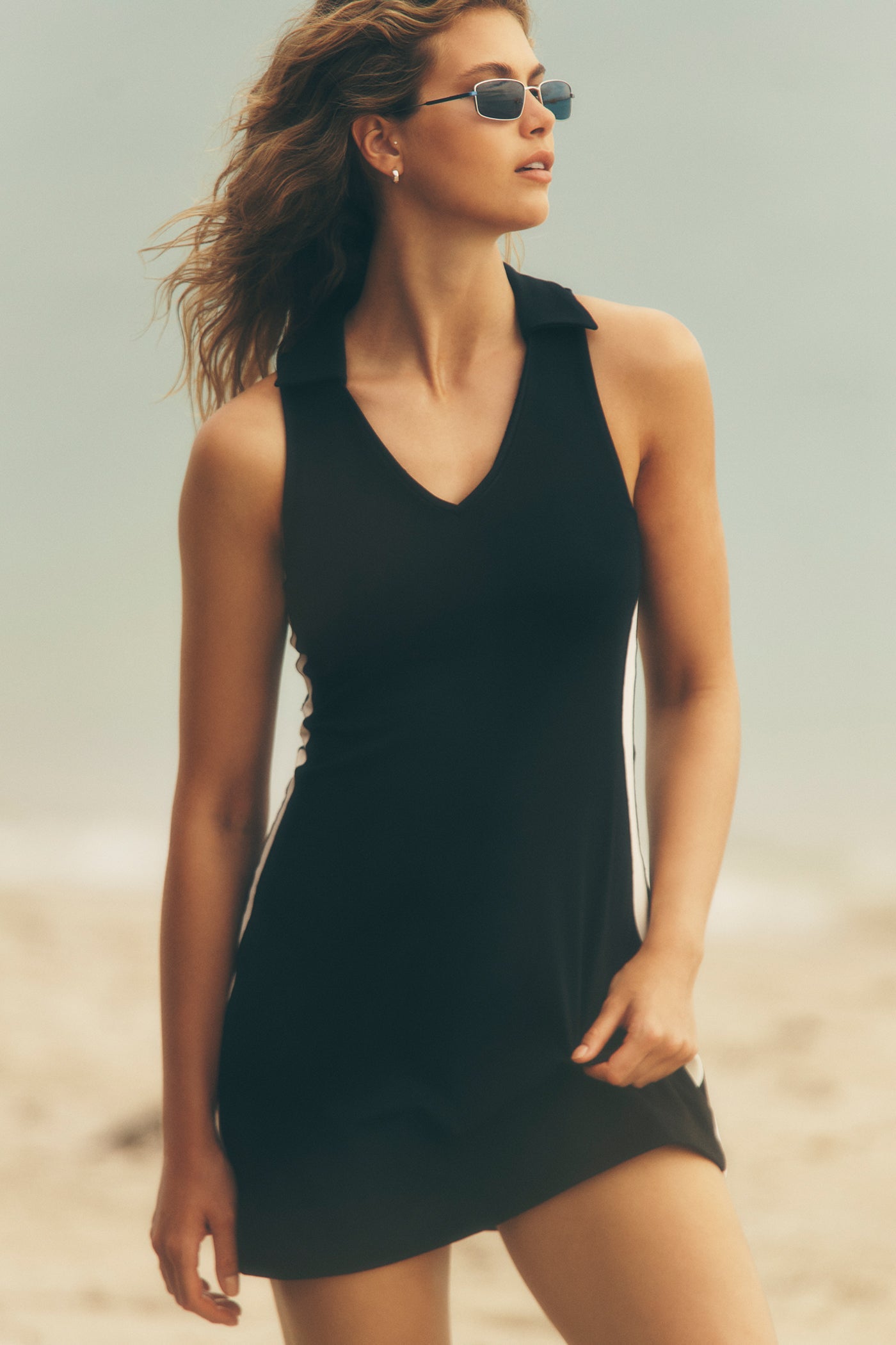 BALANCE COMPRESSION SIDE STRIPE DRESS